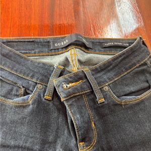 Guess Power Skinny Low Rise Jeans - Size 24